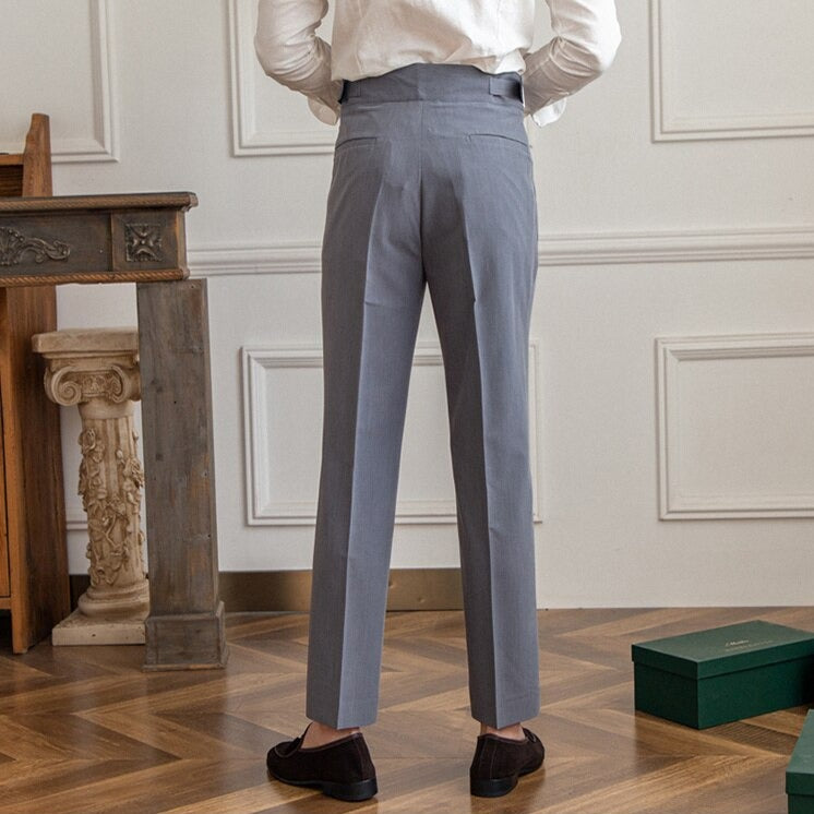 Axel | Men's High-Waisted Pants – Classic and Modern Elegance