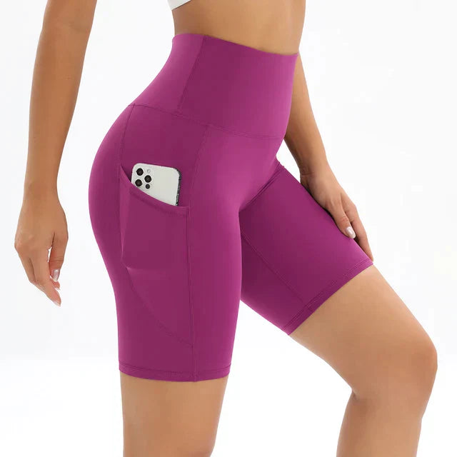 Clara | Calções de Desporto Femininos com Bolsos