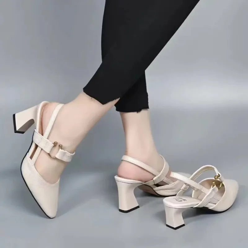 Sabine | Scarpe con Tacco Aperte – Eleganti e Sofisticate