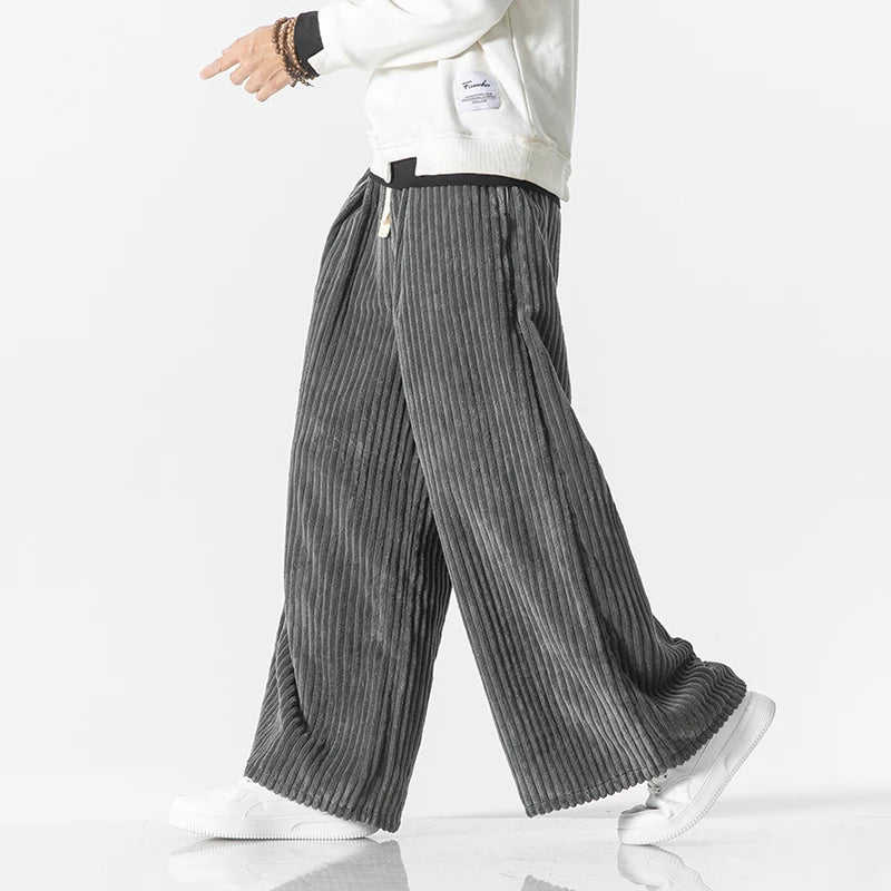 Louis | Calças Largas Japonesas – Conforto e Estilo Descontraído