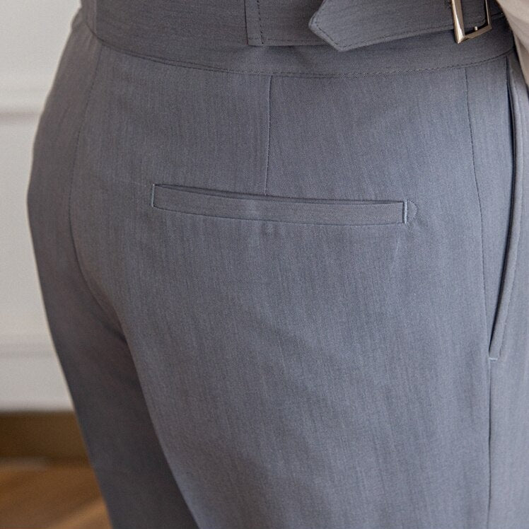 Axel | Men's High-Waisted Pants – Classic and Modern Elegance