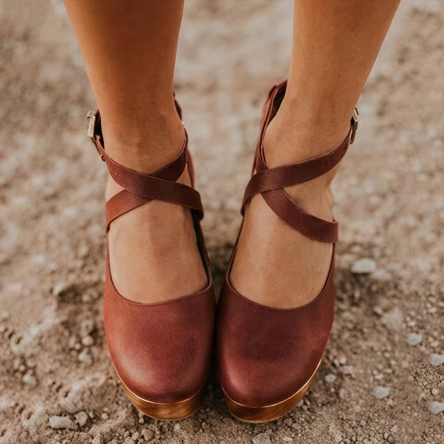 Sarah | Sandaler Med Bred Hæl – Stabilitet Og Trendy Look