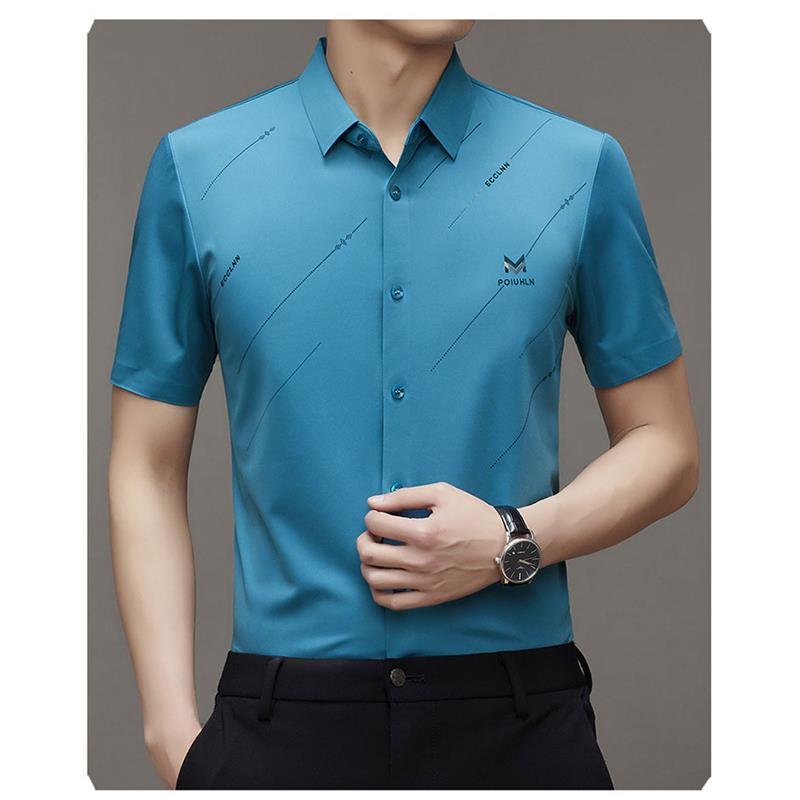 Clément | Camicia Fluida Premium con Finitura Satinata