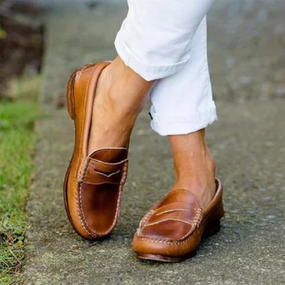 Louna-Rosa | Mocassins Femininos – Visual Cuidado e Versátil