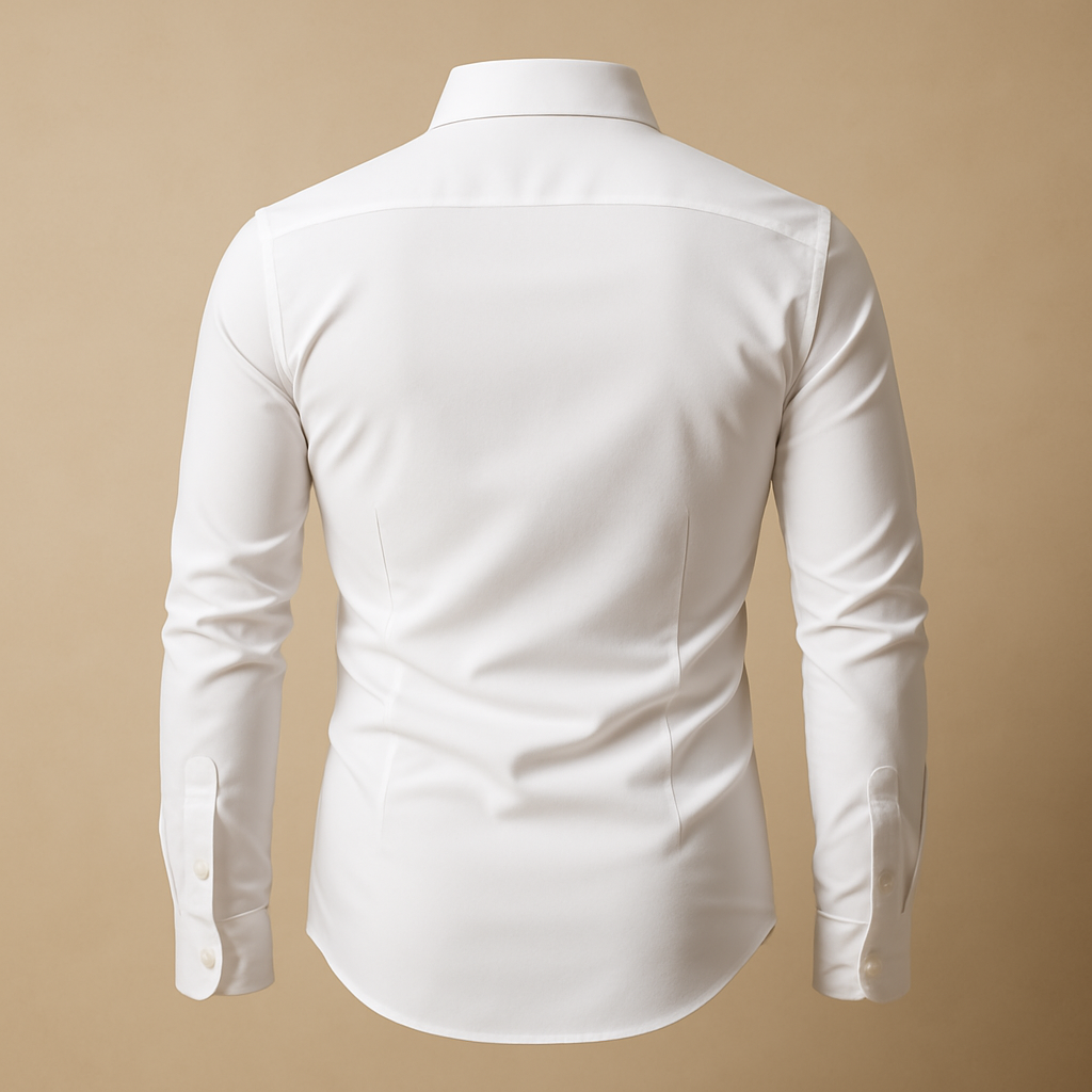 Loïc | Camicia Slim Fit A Maniche Lunghe Con Collo Strutturato