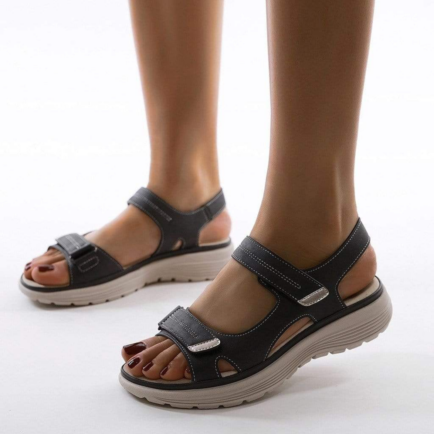 Nathalie | Sandaler Komfort Dame – Let At Gå Og Sommerstil