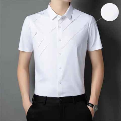 Clément | Camicia Fluida Premium con Finitura Satinata