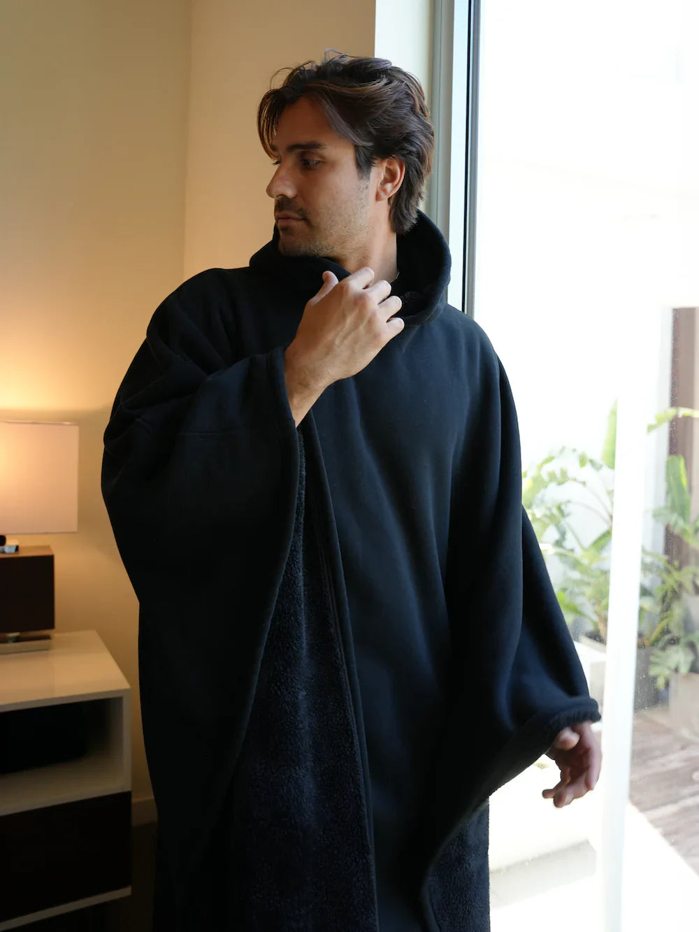 Erwin | Sweatshirt Ruit met Kap – Ontspannen Elegantie