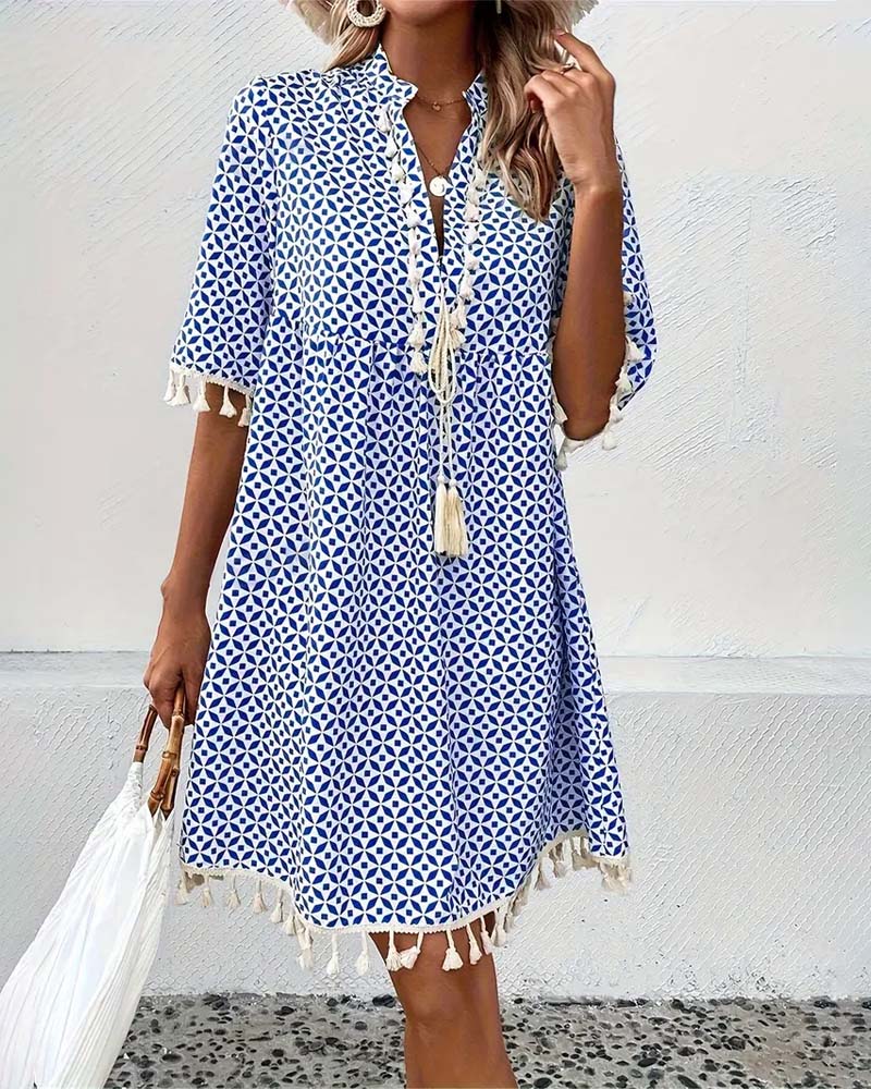 シャナヤ | 夏のショートドレス – 軽やかでトレンディなルック