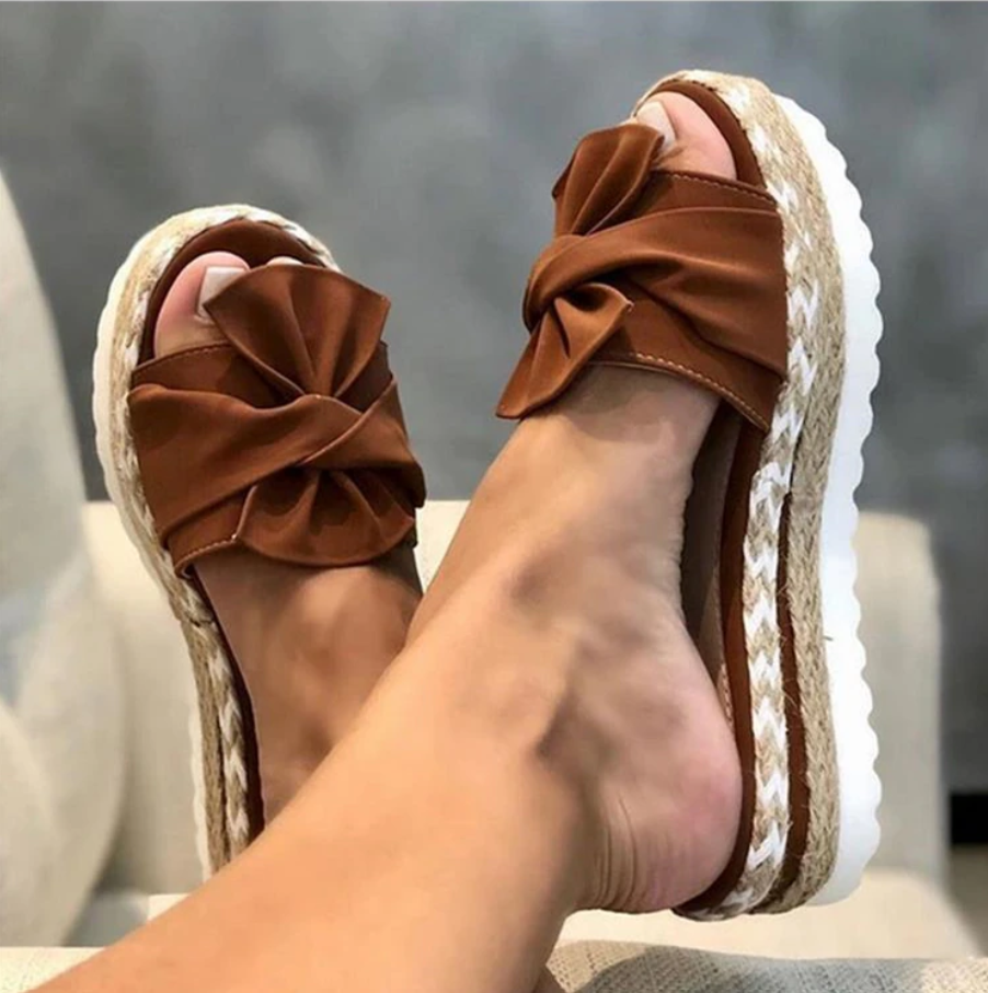 Malvina | Sandals with Knot and Perfect Support