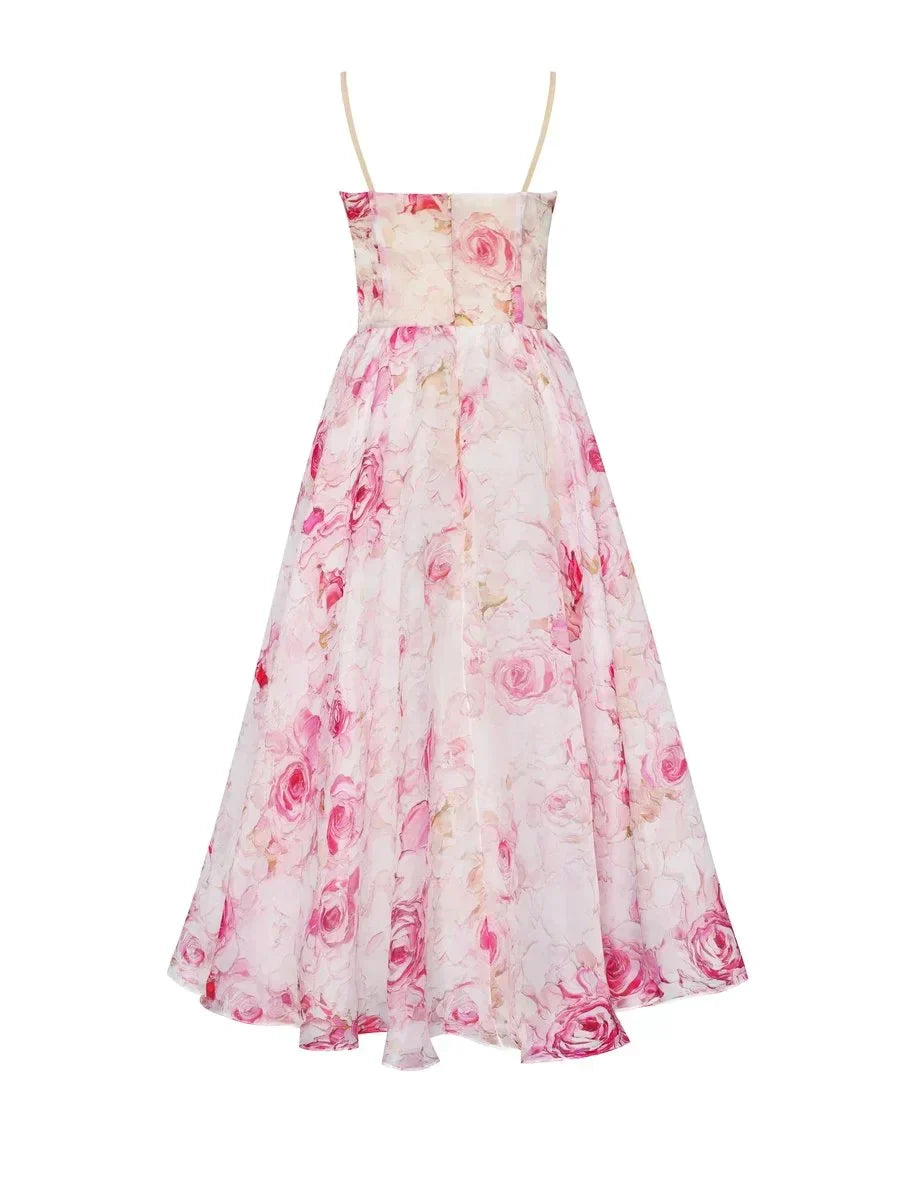Hanaé | Rochie Midi – Croială Structurată Și Eleganță Afirmată