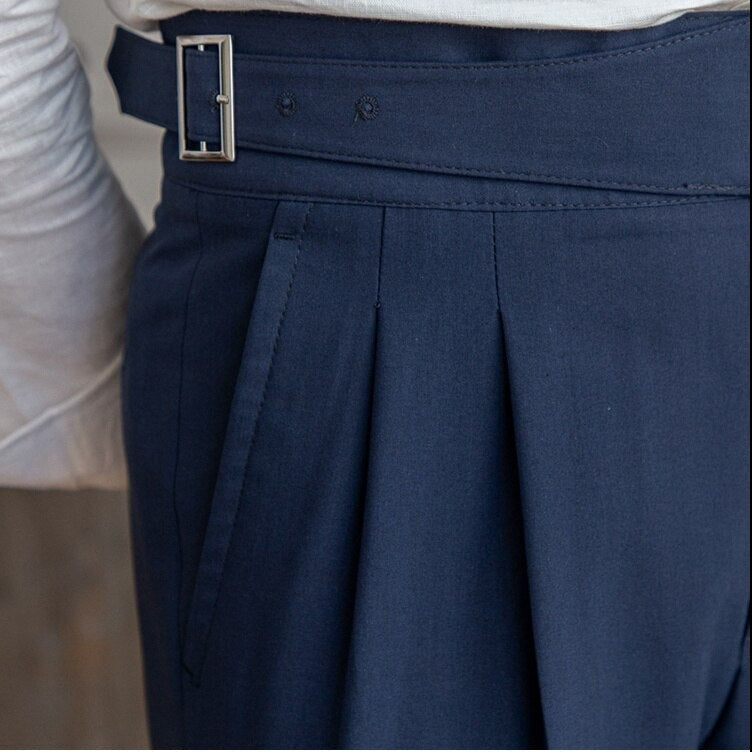 Axel | Men's High-Waisted Pants – Classic and Modern Elegance
