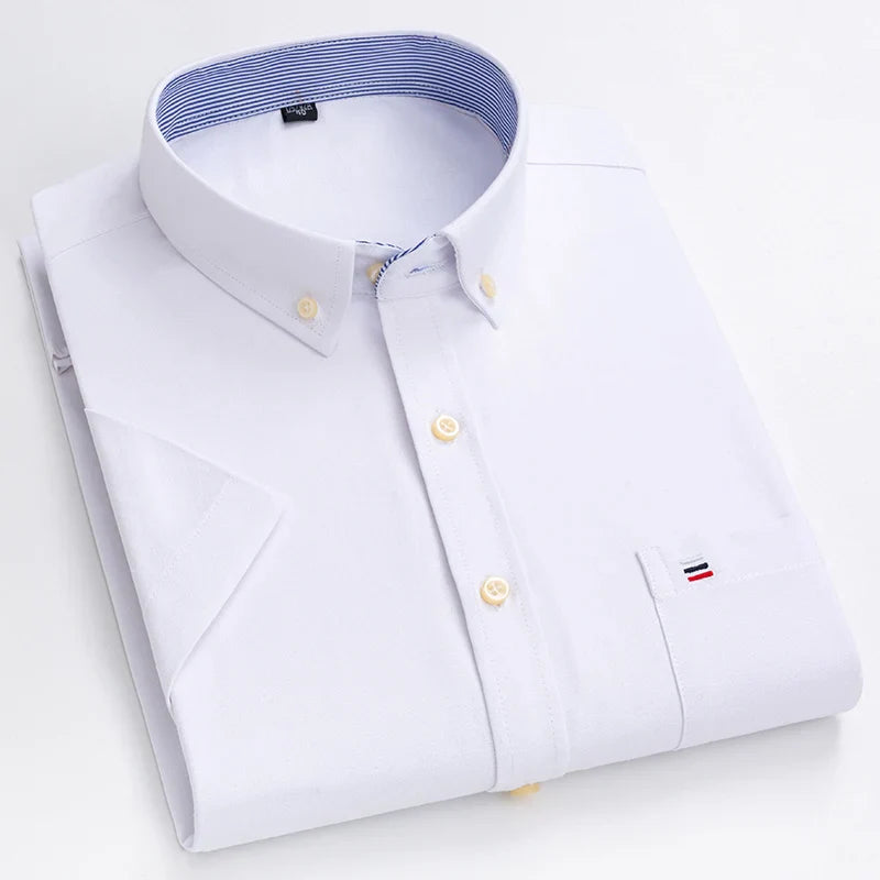 Merlin | Cămașă Casuală și Elegantă cu Mâneci Scurte 