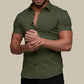 Jean | Stretch-Hemd Tailliert Kurzarm 