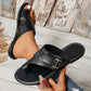 Louise | Sandalen Met Kruisband – Elegantie En Eenvoud Voor De Zomer 