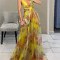 Samira | Rochie Lungă de Vară – Prospețime Florală și Stil Romantic 