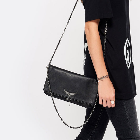 Solange | Bolsa Elegante – Cadeia Tendência E Formato Ideal 