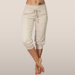 Delphine | Pantalones capri con cordón de ajuste y cintura elástica 