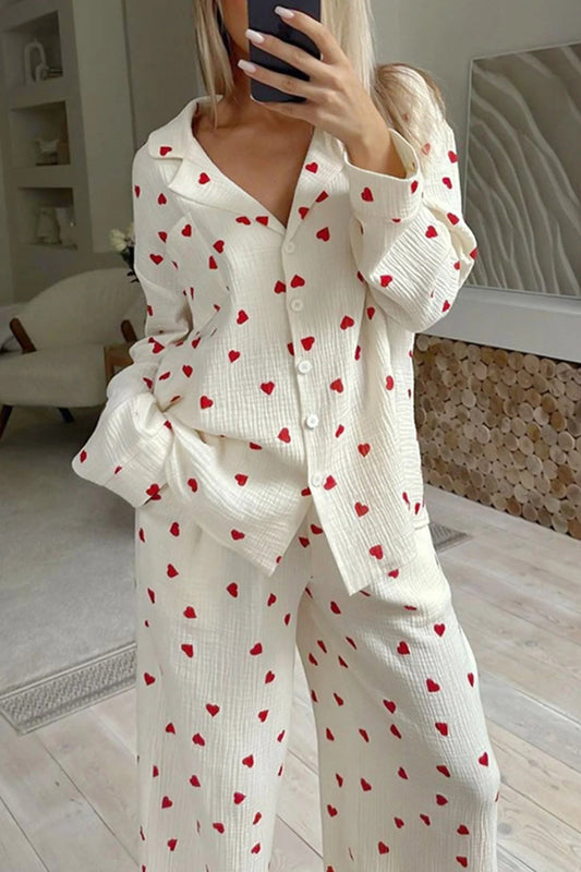 Rokia | Pigiama Donna A Bottoni – Comfort E Tenerezza 