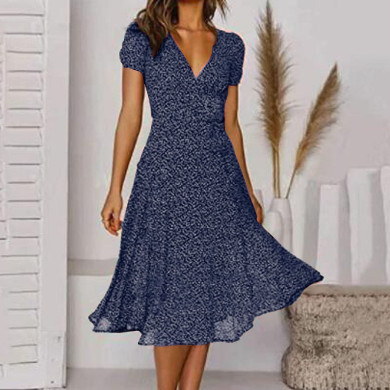 Nina | Robe D’Été Fluide – Décolleté En V Et Confort Absolu