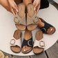 Flora | Sandalias Con Hebilla Ancha – Estilo Casual Para El Verano 