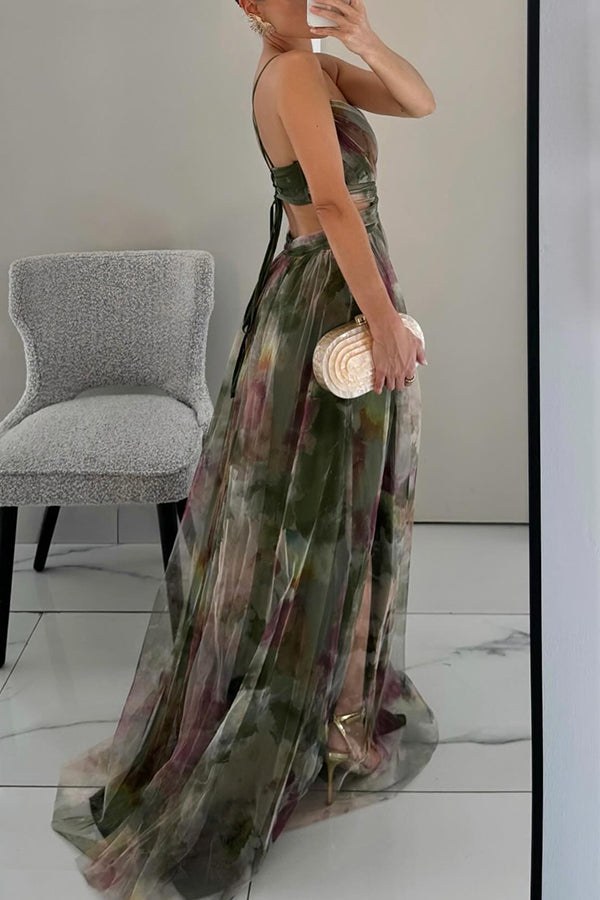 Samira | Rochie Lungă de Vară – Prospețime Florală și Stil Romantic 