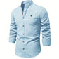 Clément | Camicia Delicata – Taglio Allungato e Dettagli Bottone 