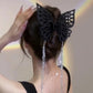 セリーヌ | バタフライヘアピン チェーン付き シルバー 