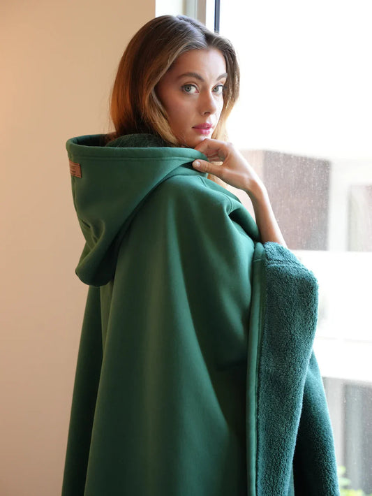 Erwin | Sweatshirt Ruit met Kap – Ontspannen Elegantie 