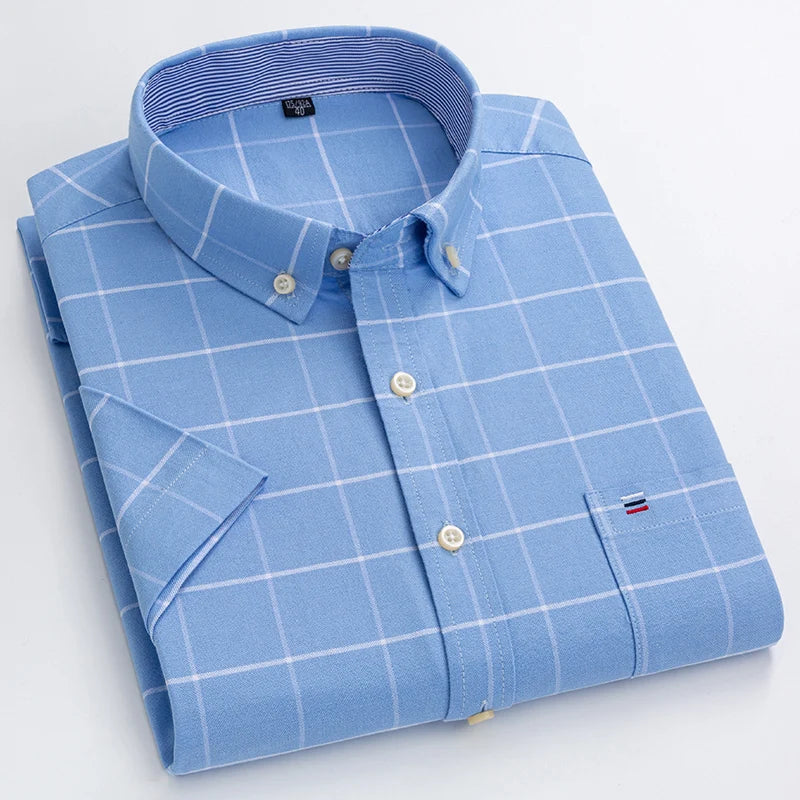 Merlin | Cămașă Casuală și Elegantă cu Mâneci Scurte 