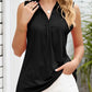 Sylvie | Top Fără Mâneci – Eleganță Simplă și Modernă 