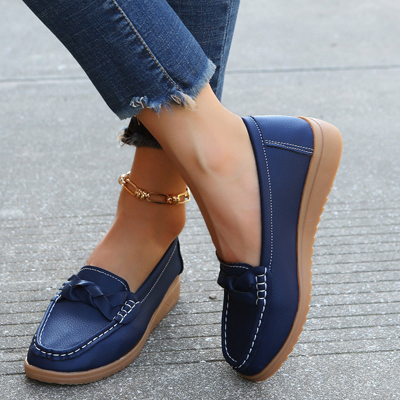Samira | Mocassins Femininos – Elegância Descontraída e Conforto Diário 
