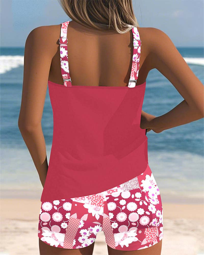 Samira | Ensemble Plage Femme - Style Fleurie