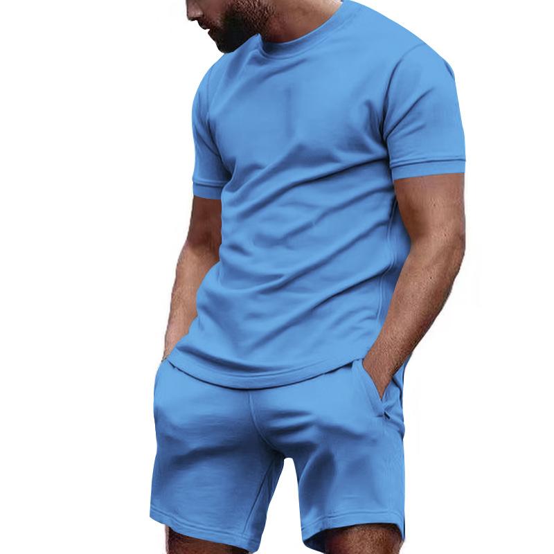 Max | Conjunto Descontraído Homem T-shirt de Mangas Curtas e Calções 