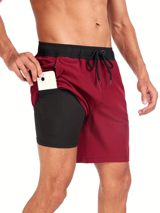 Jean-françois | Short Sport Homme Avec Poche Intérieure – Liberté Et Confort