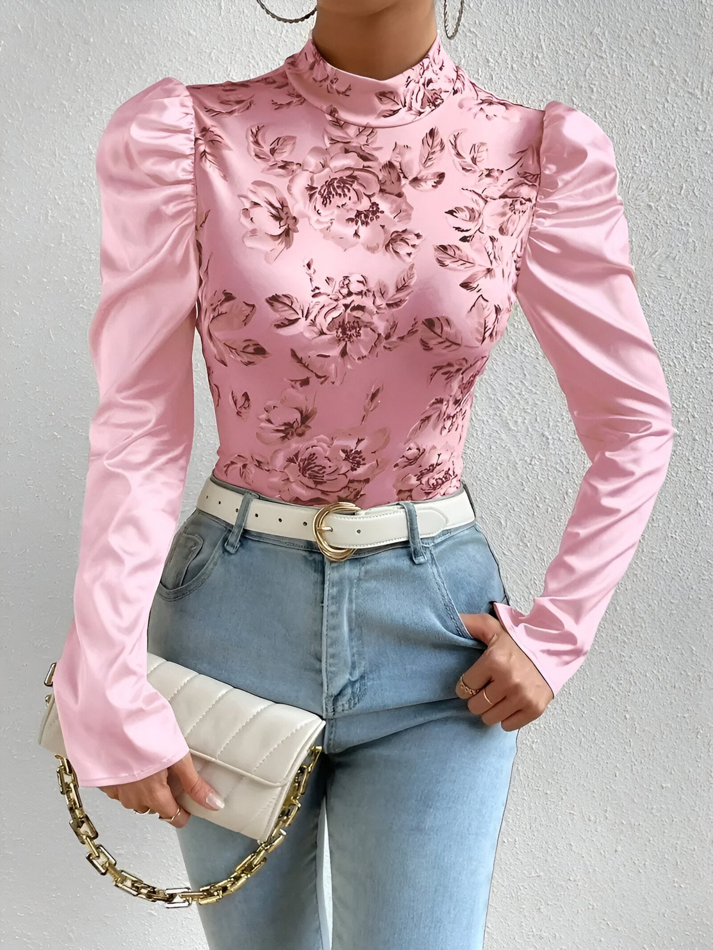 Elisa | Delicate Blouse Met Bloemmotief – Finesse En Moderniteit 