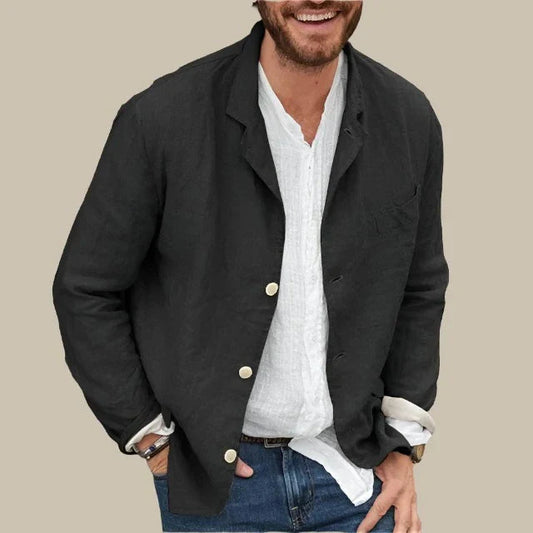 Malik | Let blazer til mænd, afslappet chic stil 