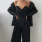 Aude | Fitted Overall with Straps – Refined Simplicity 