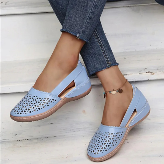 Livia | Sapatos Sem Atacadores – Conforto Aéreo e Apoio Diário 