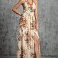 Eva | Elegante Jurk met Print – Perfect voor Trouwen 