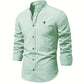 Clément | Camicia Delicata – Taglio Allungato e Dettagli Bottone 