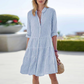 Joana | Abito Estivo a Righe – Eleganza Informale e Leggerezza 