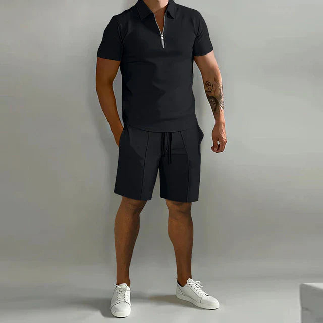 Brayan | Sett med polo og shorts for menn 