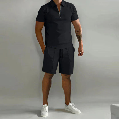 Brayan | Sett med polo og shorts for menn 