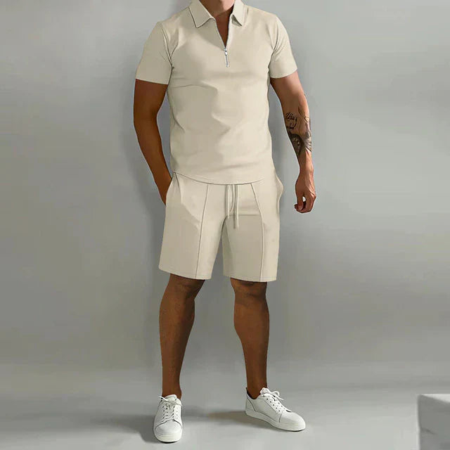 Brayan | Sett med polo og shorts for menn 