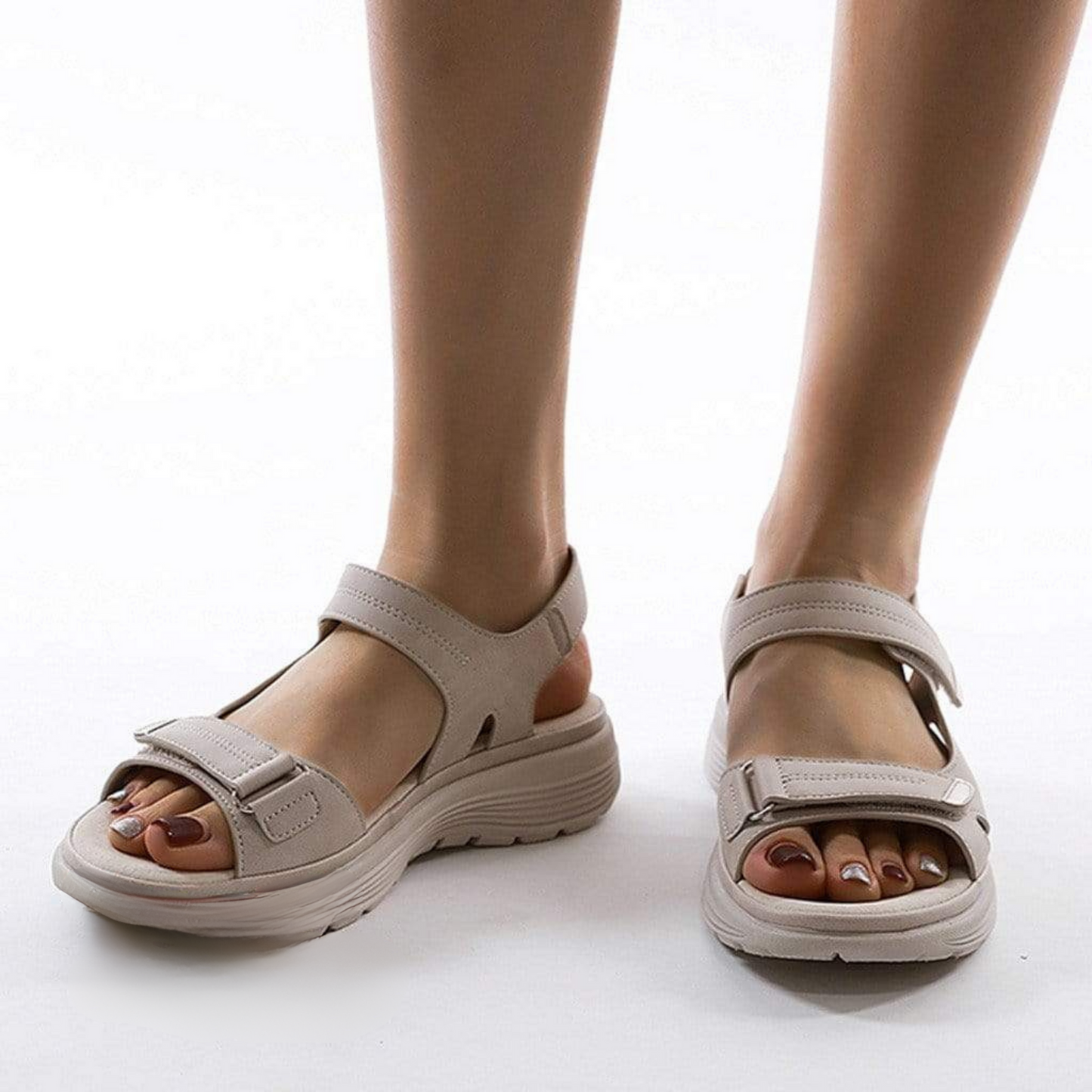 Nathalie | Sandaler Komfort Dame – Let At Gå Og Sommerstil 