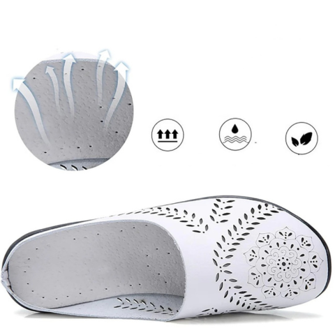 Livia | Sapatos Femininos – Conforto Arejado e Estilo Diário 