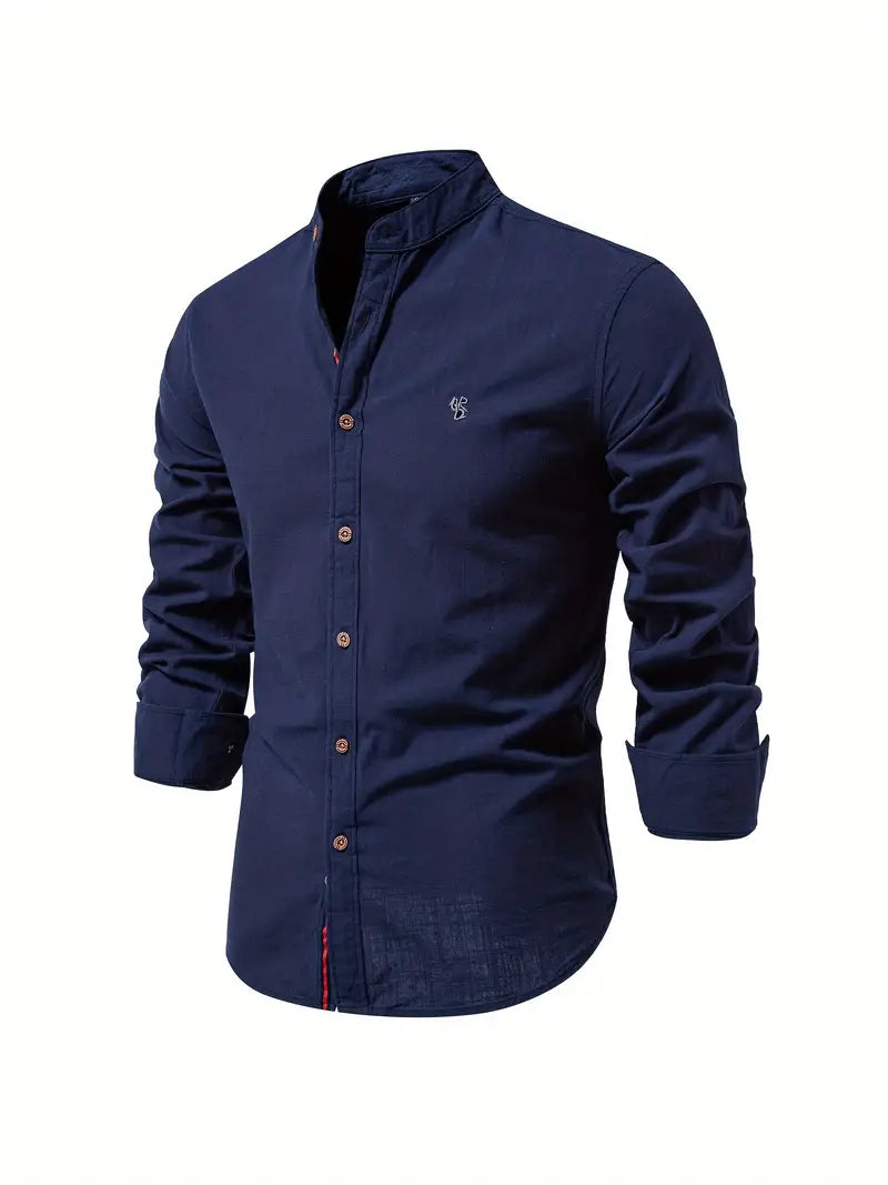 Clément | Camicia Delicata – Taglio Allungato e Dettagli Bottone 