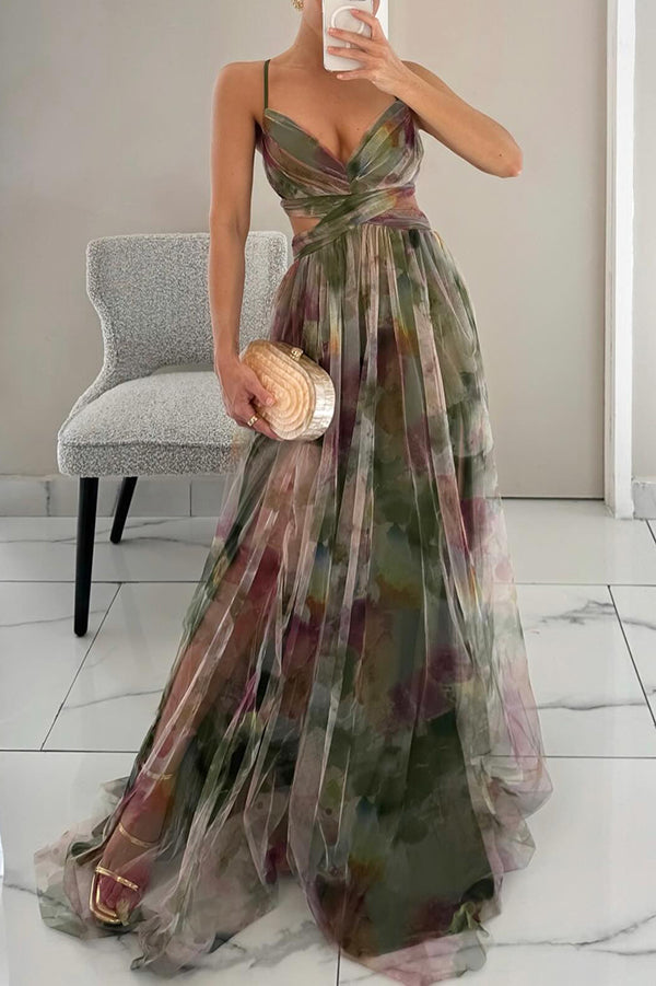 Samira | Rochie Lungă de Vară – Prospețime Florală și Stil Romantic 