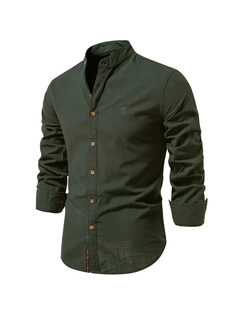 Clément | Camicia Delicata – Taglio Allungato e Dettagli Bottone 